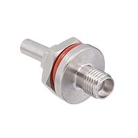 Johnson / Cinch Connectivity Solutions 142-0303-801 ຕູ້ຕໍ່ສັນຍານ RF / ຕູ້ຕໍ່ສັນຍານ Coaxial SMA Crimp Bulkhead Jack, RG174/RG316/LMR100, IP68