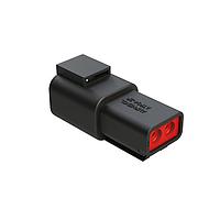 Amphenol SINE Systems ATP04-2P-BLK ຊີຣີສ 2-Way ATP ປະຕູຮັບສີດຳ 2 ທາງ