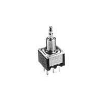 AMP Connectors - TE Connectivity MPS203NPC ປຸ່ມກົດສະຫນອງ DPDT PUSH ON/ON PCB SILVER