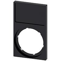 SIEMENS 3SU19000AP100AA0 ກວດປ້າຍ LABEL HOLDER, 17.5 X 27MM, ກ້ອງສີ່ແຫ່ງລຸ່ມ