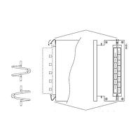 Bel Power Solutions HZZ01229-G ອຸປະກອນເພີ່ມ RETENTIONCLIP (2X) ສໍາລັບ Q ແລະ P SERIES