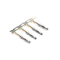 Amphenol SINE Systems SS28W2G5 ອະນຸປະກອນຕິດຕໍ່ປະກອບ, ປັດປຸງ, ຂະໜາດ 20, ທອງ 5u" ທີ່ຢູ່ບໍ່ເນີລ, ຂະໜາດສາຍ .05-.08mm, 30-28 AWG, ມີ 3 ຂອງການກວດ. 3,000 ຊິ້ນ. ມືດ