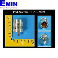 KEYSIGHT 1250-2879 ອະແດບເຕີ Coaxial (50 Ohm, 12.4GHz)