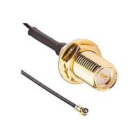 Linx Technologies - TE Connectivity CSJ-RGFB-200-MHF4 ສາຍສັ້ນ RF RP-SMA ເປັນ MHF4 200mm 0.81 OD