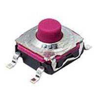 C&K KSC SLT 241J LFS Tactile Tact 6.2 x 6.2~ 5.0 mm H~ J&G leads~ IP40~ ການເດີນທາງຍາວ ສຽງຕໍ່າ