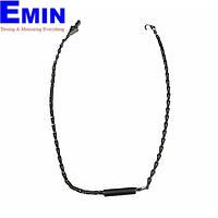 Static Solutions DC-4528 Ohm-Stat™ 24″ Drag Chain ທີ່ມີກະບອກສູບສໍາລັບລໍ້ເລື່ອນແລະເກົ້າອີ້