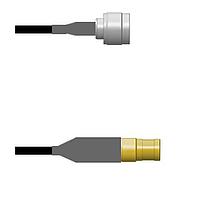 Amphenol Custom Cable Q-2N03X0008108i ສາຍສະບັບ RF N-SP/SMB-SP RG58 108I