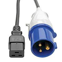 Tripp Lite P070-010 ສາຍພະລັງ AC 10FT IEC309(2P+E)/C19,16A,250V