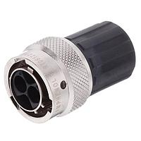 Amphenol SINE Systems RT06122PNHEC ປລັກຕໍ່ຕ່າງໆ, 4 (2+2) ຕຳແໜ່ງ, ຜູ້ຊາຍ, ຂະໜາດປົກ 12, ແລະຝາປິດສິ້ນດ້ວຍການປິດສາຍແບບແຕ່ລະສາຍ