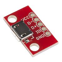 SparkFun BOB-12035 ບັດລູກ & ບອດ OEM microB USB Breakout