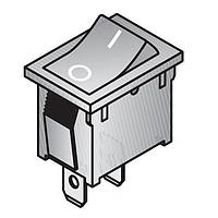 ZF Electronics SRB23A2BBBNN ສະຫນັບສະຫນູນ Rocker SPST ON-ON 10A ສີດຳ