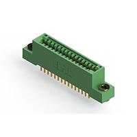 EDAC 345-030-521-203 With Flanges .100" (2.54mm) Pitch Card Edge Connector