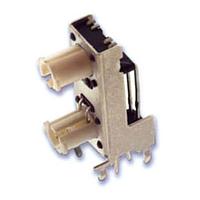 E-Switch TL3253BBNBRNF160Q ສະຫນັບສະຫນູນສອງທາງສະຕິກ, SPST-NO, ປິດ-(ເປີດ), ຜ່ານຮູ, ມຸມຂວາ, LED, ສີຟ້າ, LED, ສີແດງ