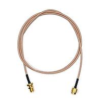 Mueller BU-4150031036 ສາຍສະເພາະ Coaxial RF Coaxial Connector ແລະ Cable Assembly, SMA ເຖິງ SMA, ປົກກະຕິດທາງ SMA Bulkhead Female ເຖິງ SMA Straight Male, ມີການປ້ອງກັນ, RG-316, 36"
