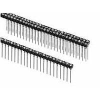 Aries Electronics 11-0511-10 ປຸ່ມຊື່ງ IC ແລະ ອົງປະກອນ STRIP LINE SOCKETS 11 PINS TIN