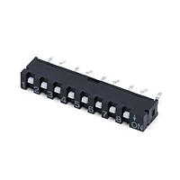 Diptronics SIP-08T-V ສະຫນັບ DIP ສະຫນັບ Dip switch Single In Line