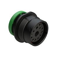 Amphenol SINE Systems AHDP04-24-14SN-BRA ຕົວເຊື່ອມ 14 ຕຳແໜ່ງ RECEPT ສີຂຽວ