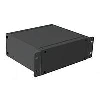 Hammond Manufacturing RMCS9038BK1 ກອງຕັ້ງເຄື່ອງມືວັດສະດຸ Rackmount 3.5x8.5x8" ແບບແຂງ