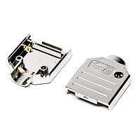 AMP Connectors - TE Connectivity 5-2198617-1 EMI/RFI Shielded Backshell Pltd Plastic Bckshll 9 way Str, KIT