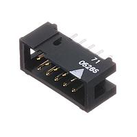 Omron Electronics XG4C-1071 ຕູ້ປະກອບສາຍແບບບາງ MIL BoxType Plug 10P Straight 0Polarize