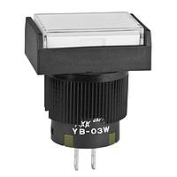 NKK Switches YB03WKW01-2CF24-JB ໄຟ LED YB ສະແດງສະພາບ ແດງ/ຂຽວ LED