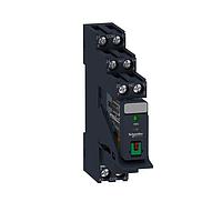 SCHNEIDER RXG22P7PV ອິນເຕີເຟສ ເລເລຍ RXG Relay & Socket,2C/O 5A 230VAC, varistor