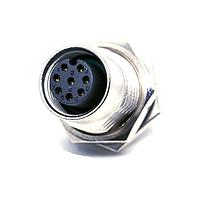 Amphenol LTW M12A-08PFFP-SF8001 ຕົວເຊື່ອມຕໍ່ມິດສະຕິກວົງກົມ M12 Circular Metric Connector, A Code, ເຫລັກ, 2A, 08 ຂາຍ, ຕົວເຊື່ອມຜູ້ຍິງ, ຕິດຕໍ່ຜູ້ຍິງ, ເຮັກຊາໂກນ, PG9, ການດັບສະບັບດ້ວຍການສະບັບສະບັບ, PCB 180, Receptacle, ການຢືນຢັນດ້ານໜ້າ, ຄວາມຫນາຂອງແຜ່ນ 4.5, IP68 / IP69K
