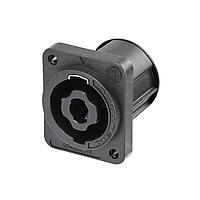NEUTRIK NL4MDXX-V-3 ຕົວເຊື່ອມ speakON Rcp 4P PCBV RMnt ເທົ່ານັ້ນ ມີດ້ວຍ ASCREW18
