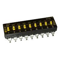 CTS Electronic Components 219-9MSTR ສະຫນາມສະລັບ DIP 9 ສ່ວນສະລັບ SPST