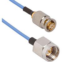 Amphenol SV Microwave 7012-1301 ການປະກອບສາຍ RF SMP F ເປັນ SMA M QB Cbl Assy ສໍາລັບ .047Cbl