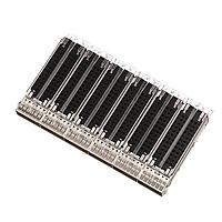 AMP Connectors - TE Connectivity 2170708-1 zQSFP+ CAGE ASSY, 1X6 ສປຣິງ, HS, LP