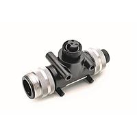 Amphenol SINE Systems P28970 ຕົວແປງ T-Adapter TEE TRUNK 3 POLE 10AWG SINGLEKEY 15M