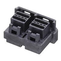 Molex 170729-0002 ຮັບສະຕິເຄື່ອງ iPass zHD Vert 1x2 Internal Assy