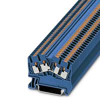 PHOENIX CONTACT 3212002 ບລັອກຕິມເນີລະບົບ DIN Rail PTS 2,5-QUATTRO BU