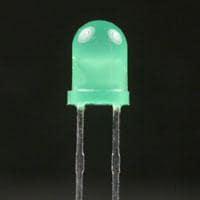 Kingbright WP44GD ເລດສີດຽວ ເຂົ້າສີຂຽວ ກະຈາຍແບບກະຈາຍ 4mm 565nm 20mcd 80deg