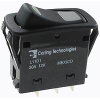 Carling Technologies L1111S00A-AZZ00-000 ສະຫນອງສະລອງປຸ່ມສະລອງ L-SERIES ROCKER SWITCH W/