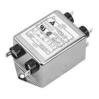 Delta Electronics, Inc. 10DSCG5 ຕົວກັນສະຫນັບສະຫນູນເສັ້ນພະລັງງານ ຫຼາຍວັດຖຸ, ຕົວກັນສະຫນັບສະຫນູນເສັ້ນພະລັງງານ, 115/250VAC, 10A, ກະຈົກ, Lug-Lug