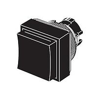 Omron Automation and Safety A22L-CR ປຸ່ມກົດ IL PB SQ ແດງ Projection