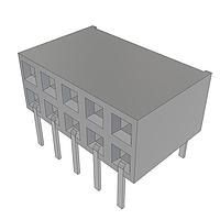 Samtec BCS-105-L-D-HE ລຳດັບປະຕູຜ່ານການຜ່ານຜ່ານ