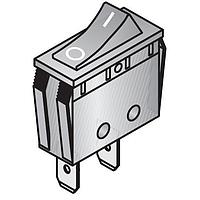 ZF Electronics TRG22F2FBBNN ສະຫນັບສະຫນູນ Rocker SPST BLK 16A ON-OFF