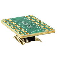 Chip Quik DIP600-SOIC-20W ອາແດບເຕີ DIP-20 (ກວ້າງ 0.6" , ຊ່ອງຫຼີ້ນ 0.1") ເປັນ SOIC-20 Wide (ຊ່ອງຫຼີ້ນ 1.27mm, ຕົວຮ່າງ 300 mil) Adapter