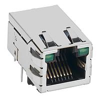 Bel Magnetic Solutions SI-50170-F ຕູກມາເກັນທີ່ມີລະບົບສັນຍາລັງສະຫວ່າງ RJ45