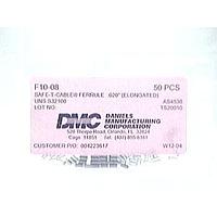 DMC Tools F10-08PKG ອຸປະກອນຕິດຕັ້ງສາຍແລະເຄື່ອງມືເສີມ .022 ELONG. FERR - 50/PKG (AS3618-01F)