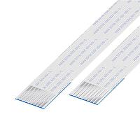 GCT (Global Connector Technology) 10-09-A-0203-C-4-08-4-T ເສັ້ນສາຍຕໍ່ລົງ FFC / FPC 1mm Pitch FlatFlexCable, 9Contact, Conductor SameSide, Len203mm/8in, Tin Plt