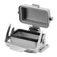 Amphenol Tuchel C146 10F010 002 1 ກອງຫຼັກການກວດສອບ Bulkhead Housing