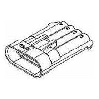 Aptiv 12186271 4-ທາງ 4P M GRY CONN MP 150 SERIES 14AMPS