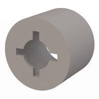 Essentra Components 13SPRT063 ຕຳແໜ່ງກັບຄືນຮູບກົງ, ການກັບຄືນ, ກະແຈ #6, ຕຳແໜ່ງ .250