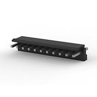 AMP Connectors - TE Connectivity 5-1123723-1 ຮອງສະໜອງແລະກອງສາຍ 3.96 EP HDR ASSY 11P(ສີດຳ)