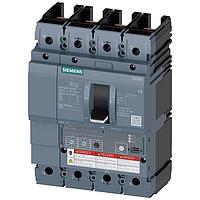 SIEMENS 3VA61155HL410AA0 ຕົວປົກປ້ອງລະບົບ BRKR 3VA61 4P 150A 35KA ETU3-LI