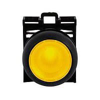 Eaton M22S-DL-Y ປຸ່ມກົດ Pushbutton Operators ILL MOM PB BLK-BZL FLSH YEL